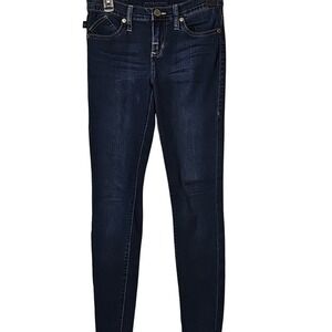 Rock & Republic Darkwash Berlin Skinny Jeans Womens Size 4M Stretch Jean
